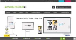 Desktop Screenshot of m-medientechnik24.de